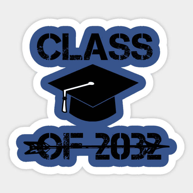 CLASS OF 2032 Back to school first day of school grade gift Sticker by Azadinstore